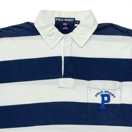POLO SPORT RALPHLAUREN　"STRIPE" POLO SHIRT