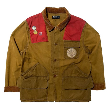 POLO RALPHLAUREN　"OILED VINTAGE" HANTING JACKET