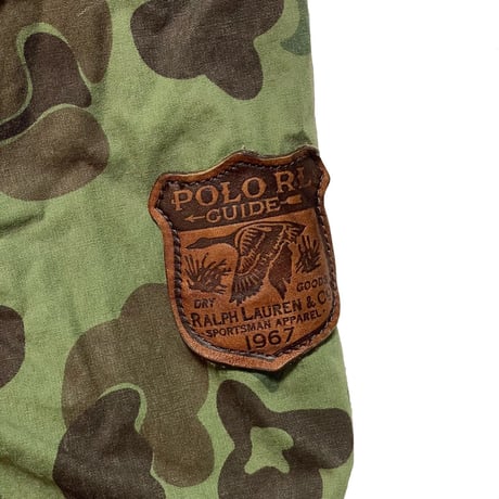 POLO RALPHLAUREN　"CAMOUFLAGE" HUNTING JACKET