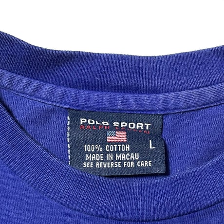 POLO SPORT RALPHLAUREN　"POLO SPORT LOGO" S/S Tee