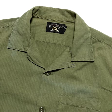 RRL RALPHLAUREN　"HERRINGBONE" S/S SHIRT