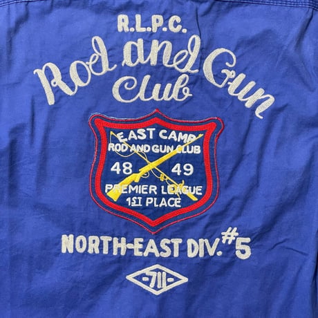 POLO RALPHLAUREN　"R.L.P.C. Rod and Gun Club" WORK SHIRT