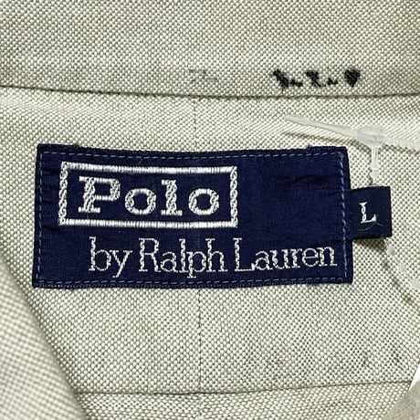 POLO RALPHLAUREN　"CREST LOGO" BUTTONDOWN SHIRT