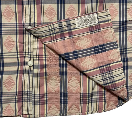 RRL RALPHLAUREN　"JACQUARD" S/S SHIRT