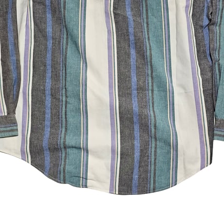 POLO RALPHLAUREN　"MULTI STRIPE BOTTON DOWN SHIRT" L/S SHIRT