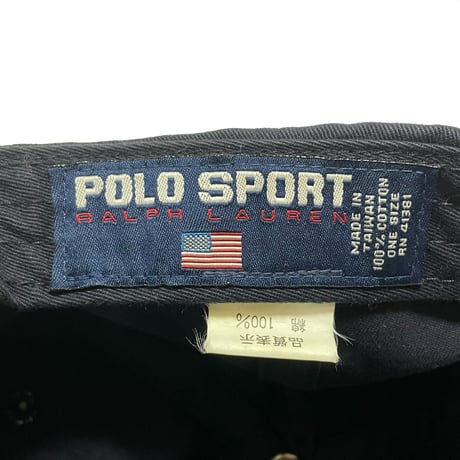 POLO SPORT RALPHLAUREN　"SCRIPT" CLASSIC BASEBALL CAP
