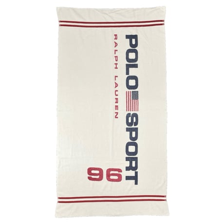 RALPHLAUREN　"POLO SPORT 96" BEACH TOWEL