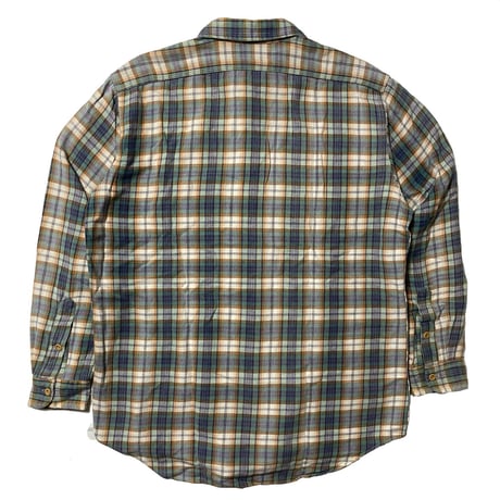 RRL RALPHLAUREN　"TRACK TAG" FLANNEL SHIRT (90s)