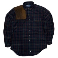 POLO RALPHLAUREN　"MADE IN USA" FLANNEL SHIRT