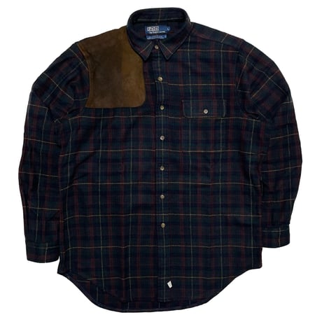 POLO RALPHLAUREN　"MADE IN USA" FLANNEL SHIRT
