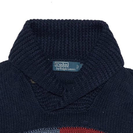 POLO RALPHLAUREN　"STAR&STRIPE" SWEATER