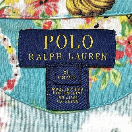 POLO RALPHLAUREN　"ALOHA" POLO SHIRT (BOYS)