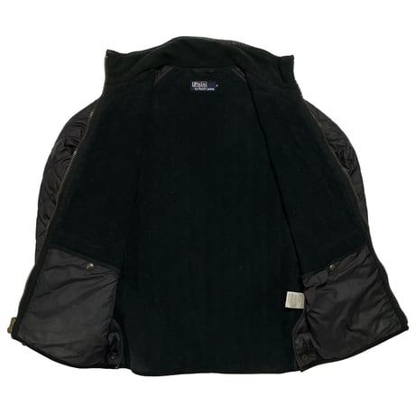 POLO RALPHLAUREN　"FLEECE LINING" QUILTING JACKET