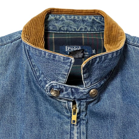 POLO RALPHLAUREN　"MADE IN USA" DENIM SWING TOP