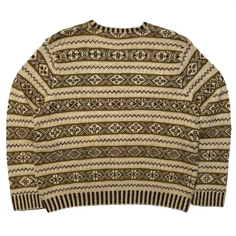 POLO RALPHLAUREN　"NATIVE PATTARN" SWEATER