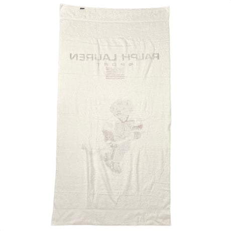 RALPHLAUREN　"ICE HOCKEY BEAR" BEACH TOWEL