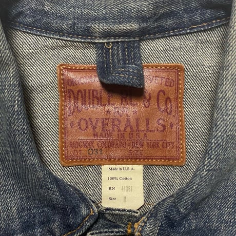 RRL RALPHLAUREN　"MADE IN U.S.A." DOUBLE RL OVERALLS