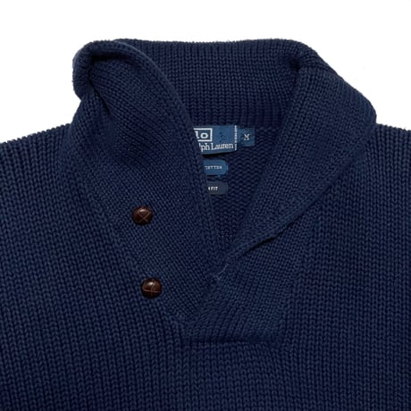 POLO RALPHLAUREN　"SLIM FIT" CARDIGAN
