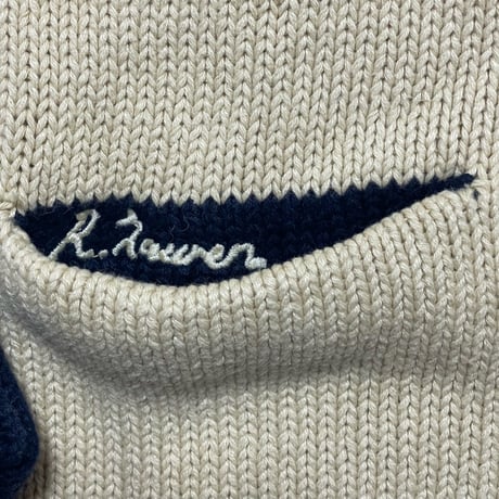POLO RALPHLAUREN　"WING FOOT" CARDIGAN