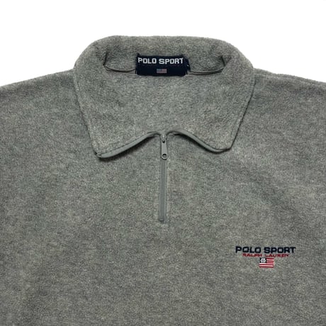 POLO SPORT RALPHLAUREN　"USA FLAG" FLEECE PULL-OVER JACKET