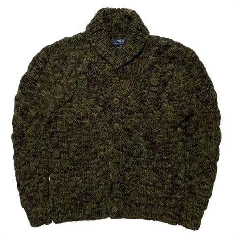 POLO RALPHLAUREN　 "HANDKNIT" CARDIGAN