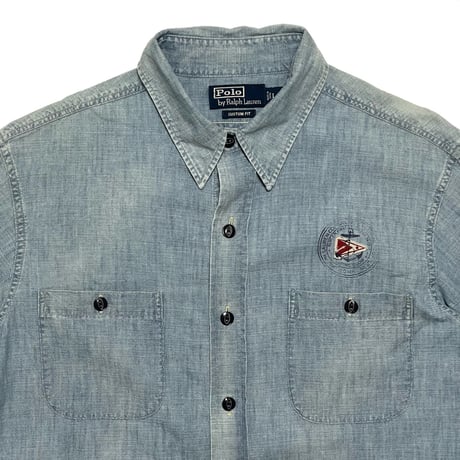 POLO RALPHLAUREN　"RLYC" CHAMBRAY SHIRT