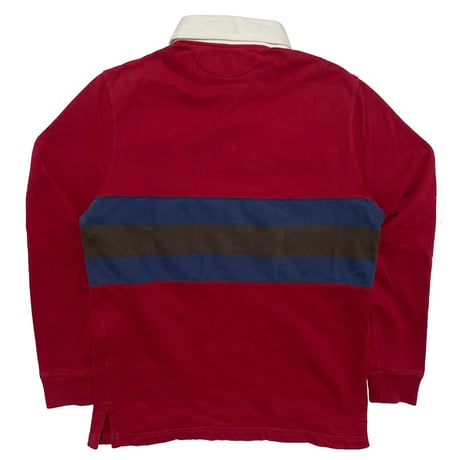 POLO RALPHLAUREN　"COLOR BLOCK" RUGBY SHIRT