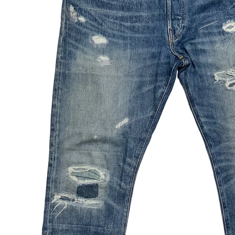 POLO RALPHLAUREN　"THE VARICK SLIM STRAIGHT" DENIM PANTS
