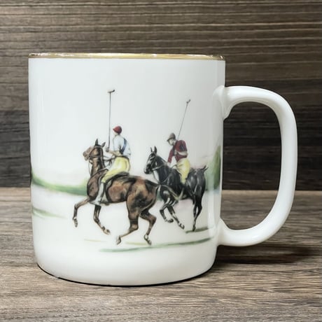 RALPHLAUREN　"POLO PRINT" MUG