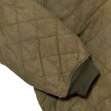 POLO RALPHLAUREN　"OIL COATING" QUILTING JACKET