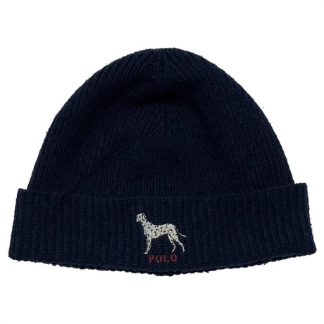 POLO RALPHLAUREN　"DOG" KNIT CAP