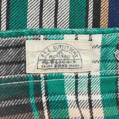 POLO RALPHLAUREN　"CHECK" FLANNEL SHIRT