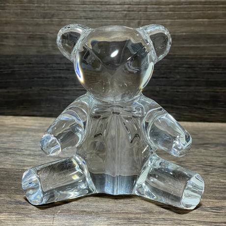 RALPHLAUREN　"CRYSTAL POLO BEAR" PAPER WEIGHT