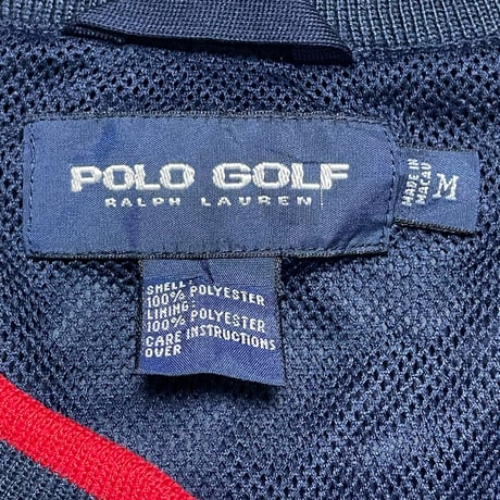 POLO GOLF RALPHLAUREN　"PULL-OVER" NYLON JACKET