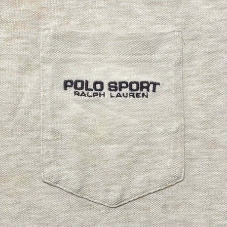 POLO RALPHLAUREN　"NATURAL" POLO SHIRT