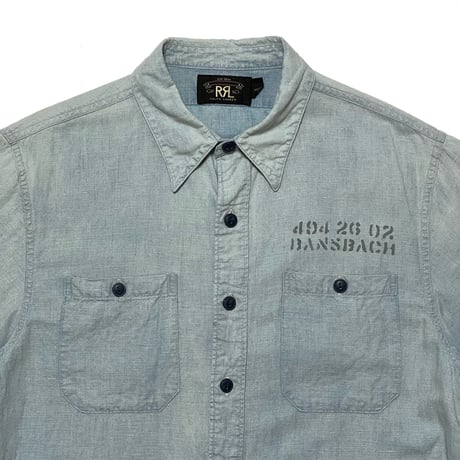 RRL RALPHLAUREN　"CHAMBRAY" S/S SHIRT