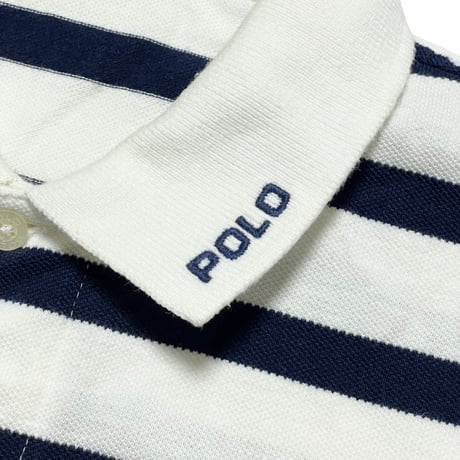 POLO GOLF RALPHLAUREN　"STRIPED" POLO SHIRT