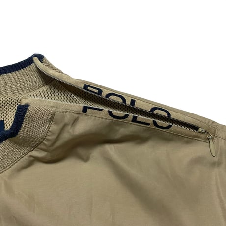 POLO GOLF RALPHLAUREN　"SHOULDER ZIP" PULL-OVER JACET