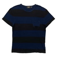 RRL RALPHLAUREN　"STRIPE" S/S POCKET TEE