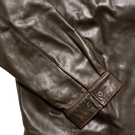 POLO RALPHLAUREN　"LEATHER" SWING TOP