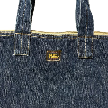 RRL RALPHLAUREN　DENIM TOTE BAG