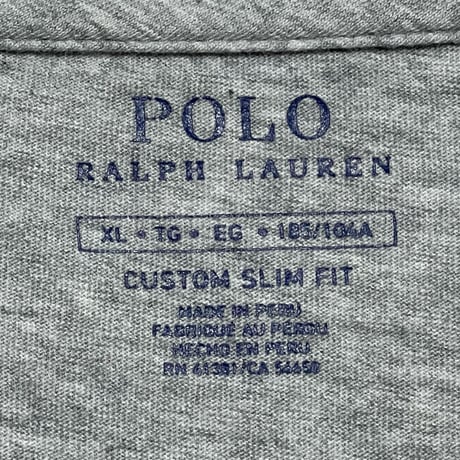 POLO RALPHLAUREN　"SCRIPT LOGO" S/S TEE