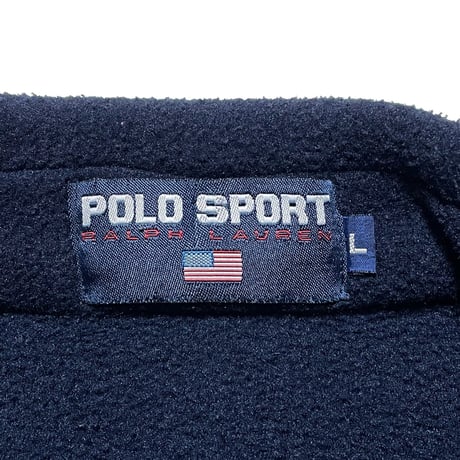POLO SPORT RALPHLAUREN　"PULL-OVER" FLEECE JACKET