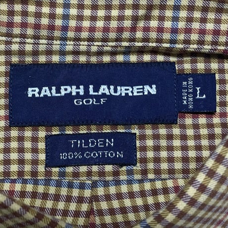 GOLF RALPHLAUREN　"TILDEN" BUTTONDOWN SHIRT