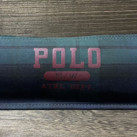 POLO RALPHLAUREN　"POLO M/W ATHL DEPT" POUCH (LARGE)
