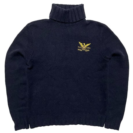 POLO RALPHLAUREN　"EAGLE" CASHMERE SWEATER