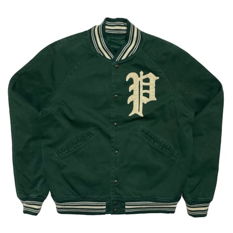 POLO RALPHLAUREN　"INDIAN HEAD" REVERSIBLE STADIUM JACKET