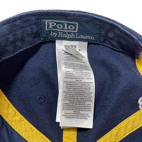 POLO RALPHLAUREN　 "RALPH" TWILL BASEBALL CAP