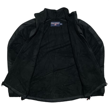 POLO SPORT RALPHLAUREN　"NYLON&FLEECE" HYBRID JACKET