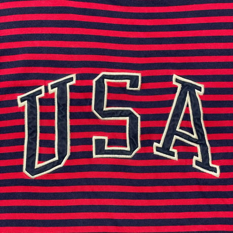 POLO RALPHLAUREN　"US FLAG" STRIPE S/S TEE